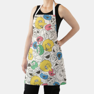 Sesame Street-vrienden   Big Head Core-patroon Schort