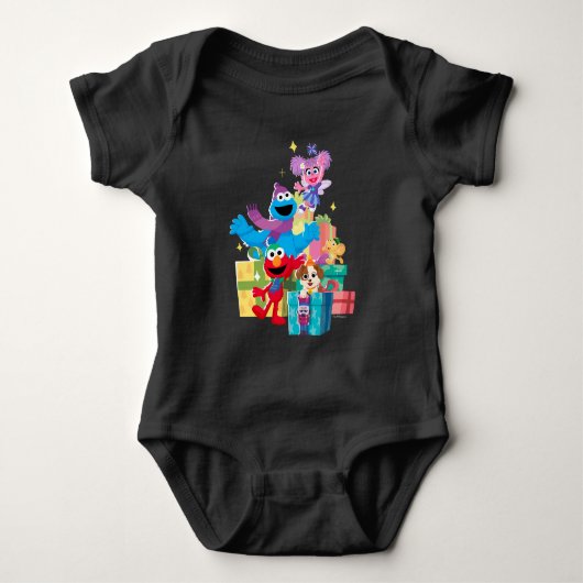 Sesame Street-vrienden en -cadeaus Romper (Voorkant)