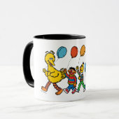 Sesame Street-vrienden | Feestballonnen Mok (Voorkant links)