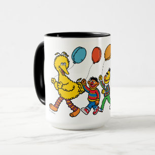 Sesame Street-vrienden Feestballonnen Mok