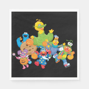 Sesame Street-vrienden   Halloween-kostuums Servet