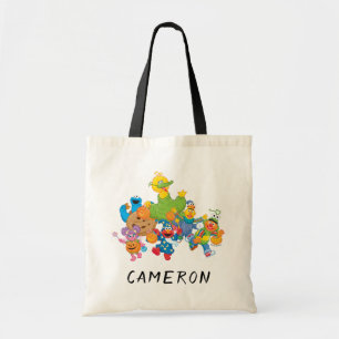 Sesame Street-vrienden Halloween-kostuums Tote Bag