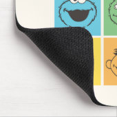 Sesame Street-vrienden | Kleurblokken Muismat (Hoek)