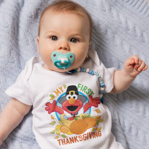 Sesame Street-vrienden Mijn eerste Thanksgiving Romper