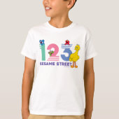 Sesamstraat 123 t-shirt (Voorkant)