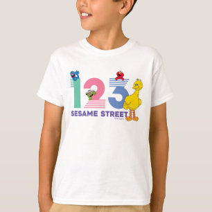 Sesamstraat 123 t-shirt