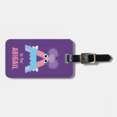 Sesamstraat | A is voor Abby Bagagelabel (Voorkant horizontaal)