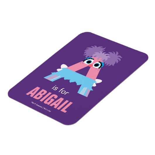 Sesamstraat | A is voor Abby Magneet (Linkerzijde)