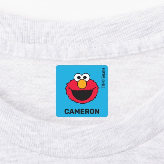 Sesamstraat Aangepaste Kinder labels (Aangebracht)