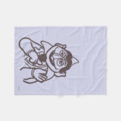 Sesamstraat | Aantal von Count Fleece Deken (Voorkant (Horizontaal))