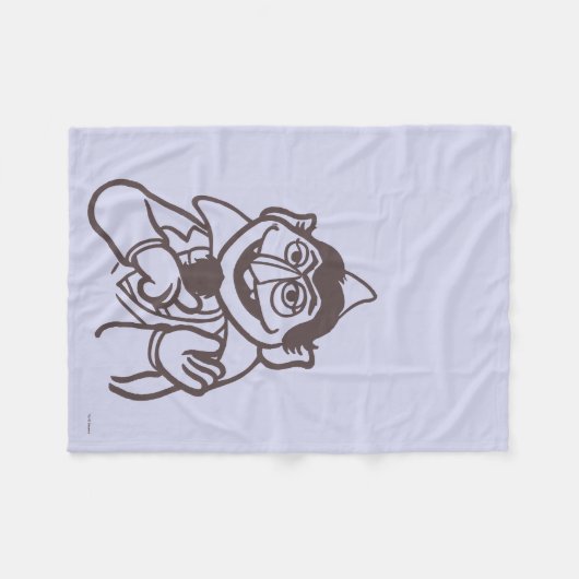Sesamstraat | Aantal von Count Fleece Deken (Voorkant (Horizontaal))