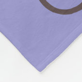 Sesamstraat | Aantal von Count | Jouw namen toevoe Fleece Deken (Hoek)