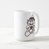 Sesamstraat | Aantal von Count Koffiemok (Voorkant rechts)