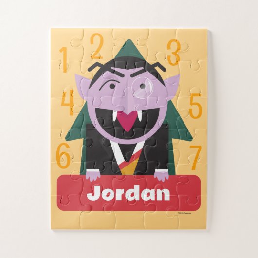 Sesamstraat | Aantal von Count Legpuzzel (Verticaal)