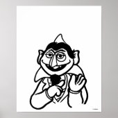 Sesamstraat | Aantal von Count Poster (Voorkant)