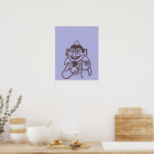 Sesamstraat | Aantal von Count Poster (Keuken)