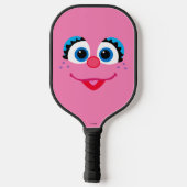 Sesamstraat Abby Cadabby Gezicht Pickleball Paddle (Achterkant)
