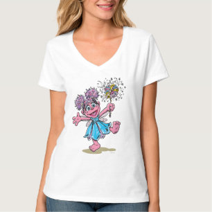 Sesamstraat Abby Cadabby Retro Art T-shirt