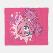 Sesamstraat | Abby Cadabby - Sparkle & Shine Fleece Deken (Voorkant (Horizontaal))