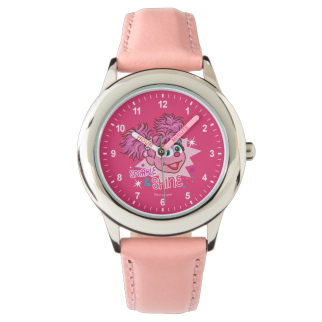 Sesamstraat | Abby Cadabby - Sparkle & Shine Horloge (Voorkant)