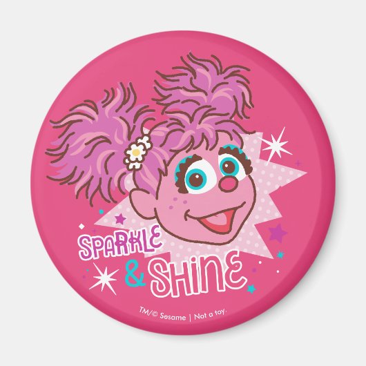 Sesamstraat | Abby Cadabby - Sparkle & Shine Magneet (Voorkant)