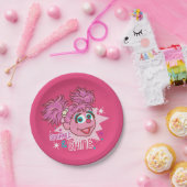 Sesamstraat | Abby Cadabby - Sparkle & Shine Papieren Bordje (Feest)