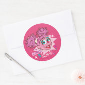 Sesamstraat | Abby Cadabby - Sparkle & Shine Ronde Sticker (Envelop)
