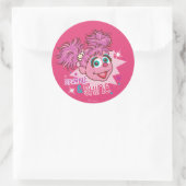 Sesamstraat | Abby Cadabby - Sparkle & Shine Ronde Sticker (Tas)