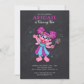 Sesamstraat Abby Cadabby Sparkles Verjaardag Kaart (Voorkant)