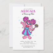 Sesamstraat Abby Cadabby Sparkles Verjaardag Kaart (Voorkant)