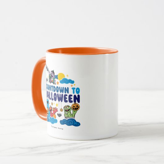 Sesamstraat | Aftellen naar Halloween Mok (Voorkant links)