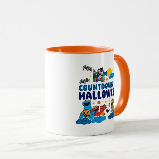 Sesamstraat | Aftellen naar Halloween Mok (Voorkant rechts)