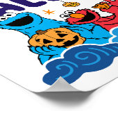 Sesamstraat | Aftellen naar Halloween Poster (Hoek)