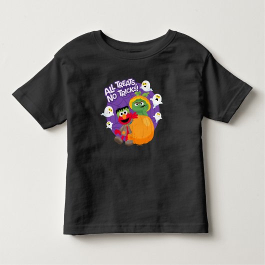 Sesamstraat | Alle trucs zijn geen traktaties! Kinder Shirts (Voorkant)