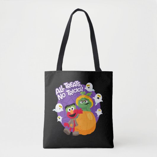 Sesamstraat | Alle trucs zijn geen traktaties! Tote Bag (Voorkant)