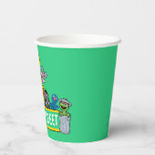 Sesamstraat | Alles rond Sesamstraat Sign Papieren Bekers (Achterkant)