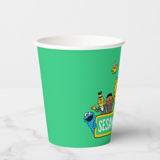 Sesamstraat | Alles rond Sesamstraat Sign Papieren Bekers (Voorkant)