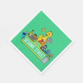 Sesamstraat | Alles rond Sesamstraat Sign Servet (Hoek)