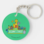 Sesamstraat | Alles rond Sesamstraat Sign Sleutelhanger (Achterkant)