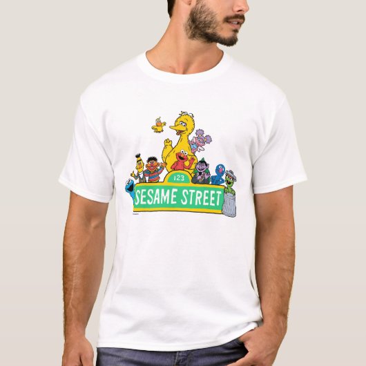 Sesamstraat | Alles rond Sesamstraat Sign T-shirt (Voorkant)