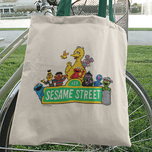 Sesamstraat Alles rond Sesamstraat Sign Tote Bag