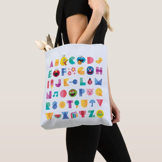 Sesamstraat Alphabet Tote Bag (Dichtbij)