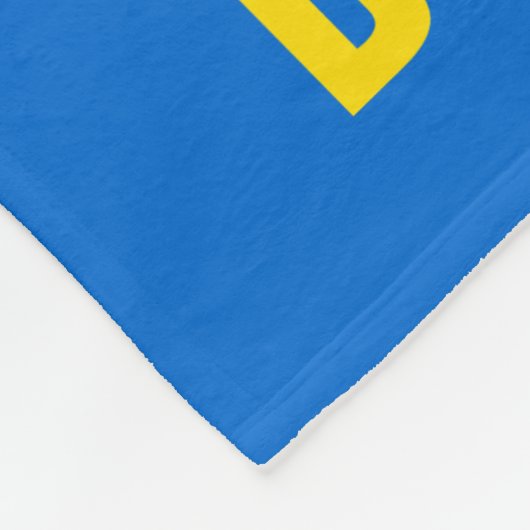 Sesamstraat | B is voor Big Bird Fleece Deken (Hoek)