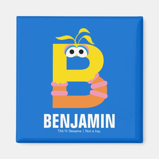 Sesamstraat | B is voor Big Bird Magneet (Voorkant)