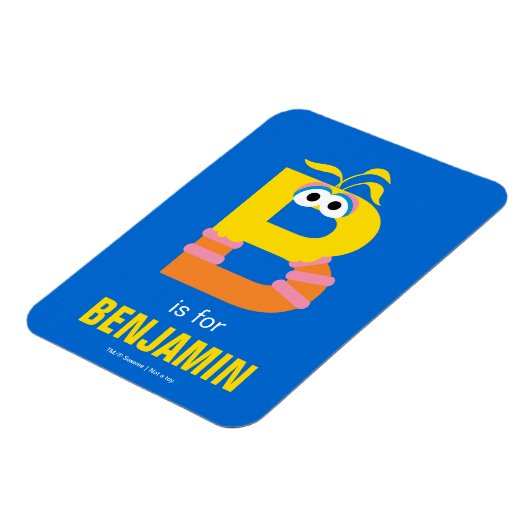 Sesamstraat | B is voor Big Bird Magneet (Linkerzijde)