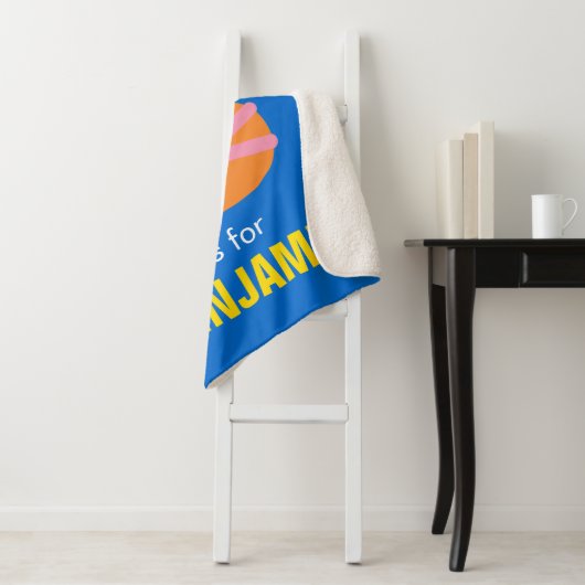 Sesamstraat | B is voor Big Bird Sherpa Deken (In situ)