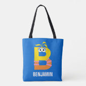 Sesamstraat | B is voor Big Bird Tote Bag (Achterkant)