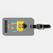 Sesamstraat | B voor Bert Bagagelabel (Voorkant horizontaal)