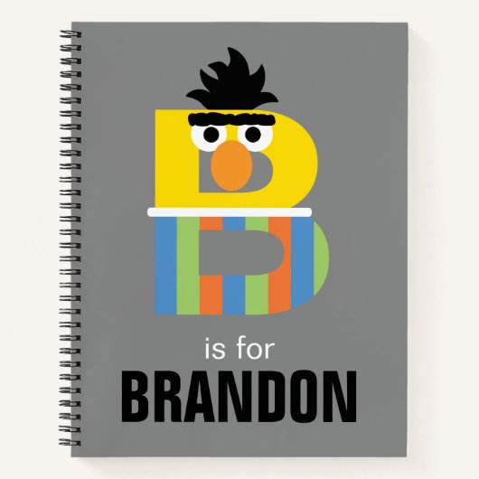 Sesamstraat | B voor Bert Notitieboek (Voorkant)