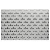 Sesamstraat | B&W Logo Stof (Fat Quarter)